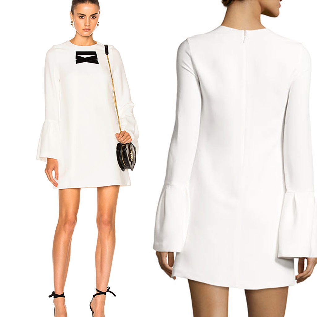 Alexis Josephine Bell-Sleeve Shift Dress
